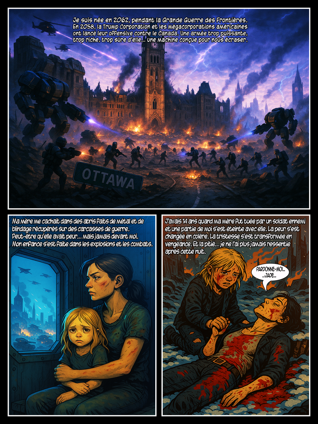 CyberCore — Tome 1 : La Guerre des Frontières (Version numérique)