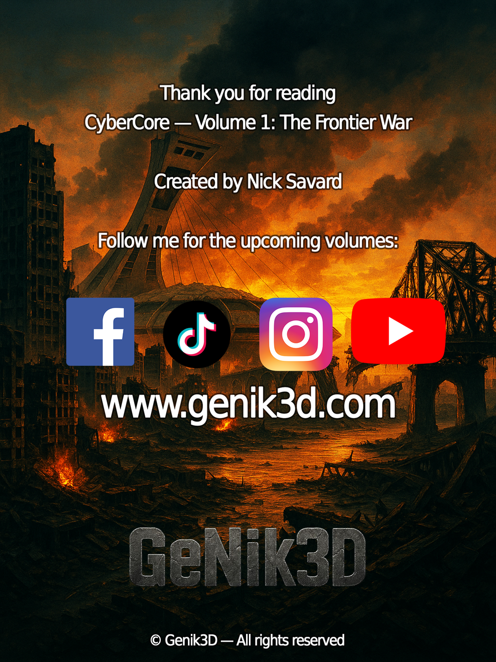 CyberCore — Tome 1: The Frontier War (Digital Edition)