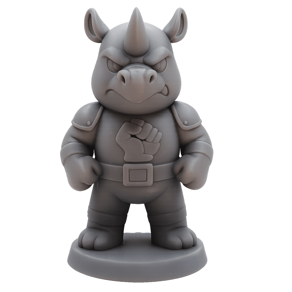 Hornak–Figurine super-vilain de la savane | Impression 3D résine GeNik3D