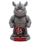 Hornak–Figurine super-vilain de la savane | Impression 3D résine GeNik3D
