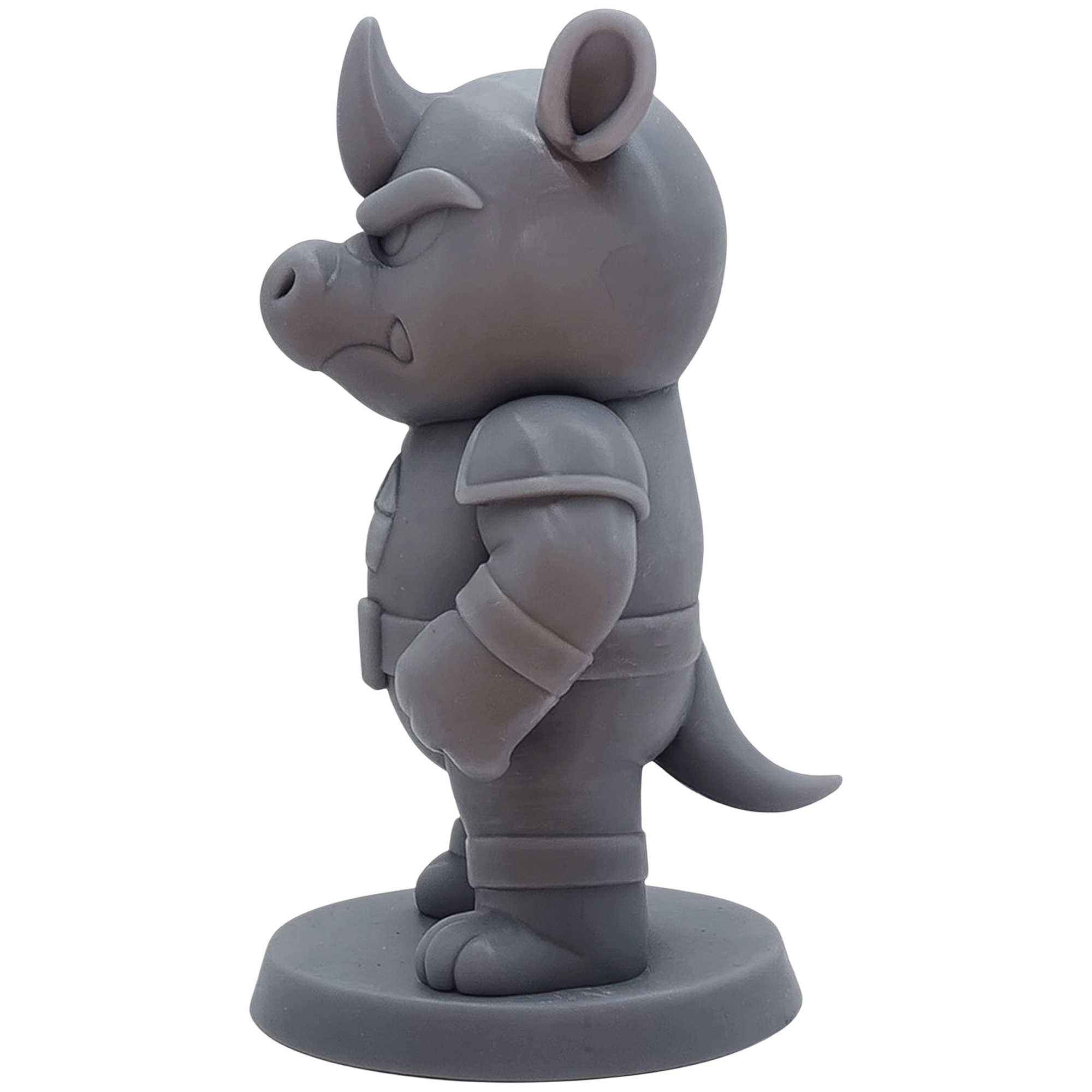 Hornak–Figurine super-vilain de la savane | Impression 3D résine GeNik3D