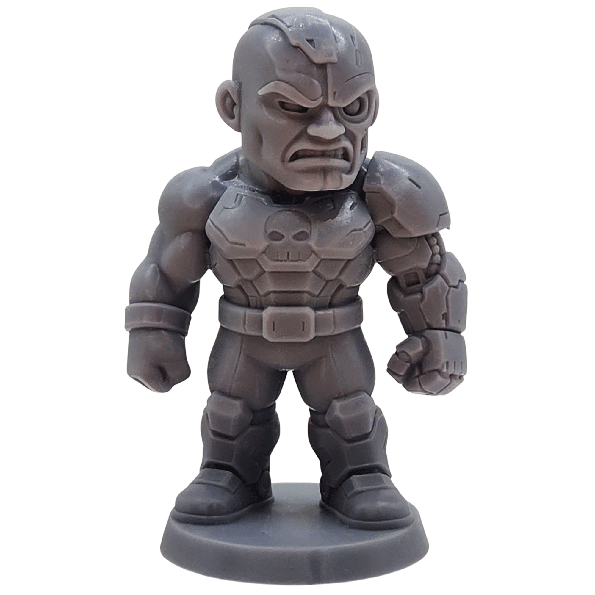 Korvex Core – Figurine Vilain Technologique | Impression 3D résine