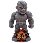 Korvex Core – Figurine Vilain Technologique | Impression 3D résine