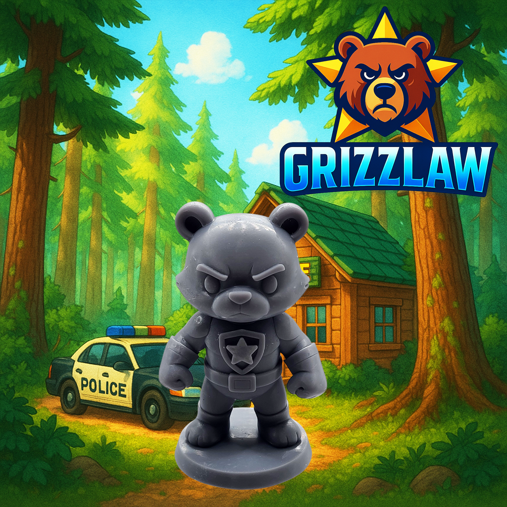 Grizzlaw – Ligue Animal Ours - Fichiers STL imprimables