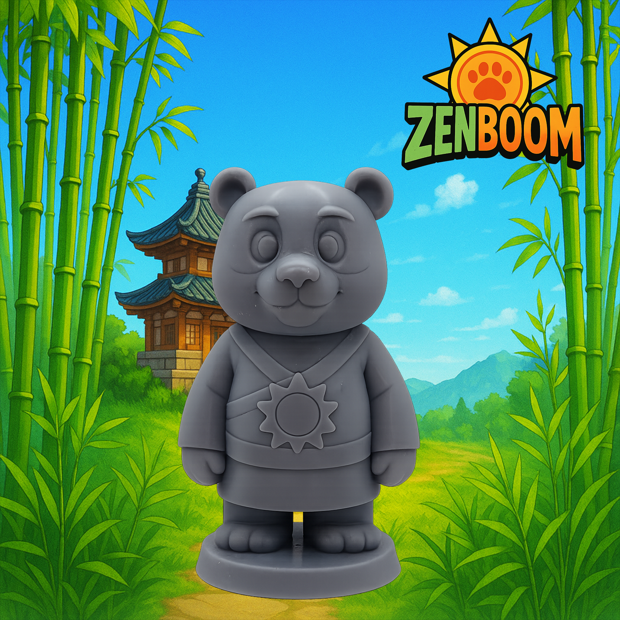 ZenBoom – Ligue Animal Panda - Fichiers STL imprimables