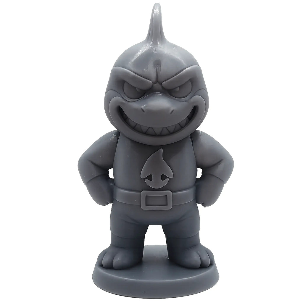 Abyshark–Figurine super-vilain des abysses | Impression 3D résine GeNik3D