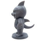 Abyshark–Figurine super-vilain des abysses | Impression 3D résine GeNik3D