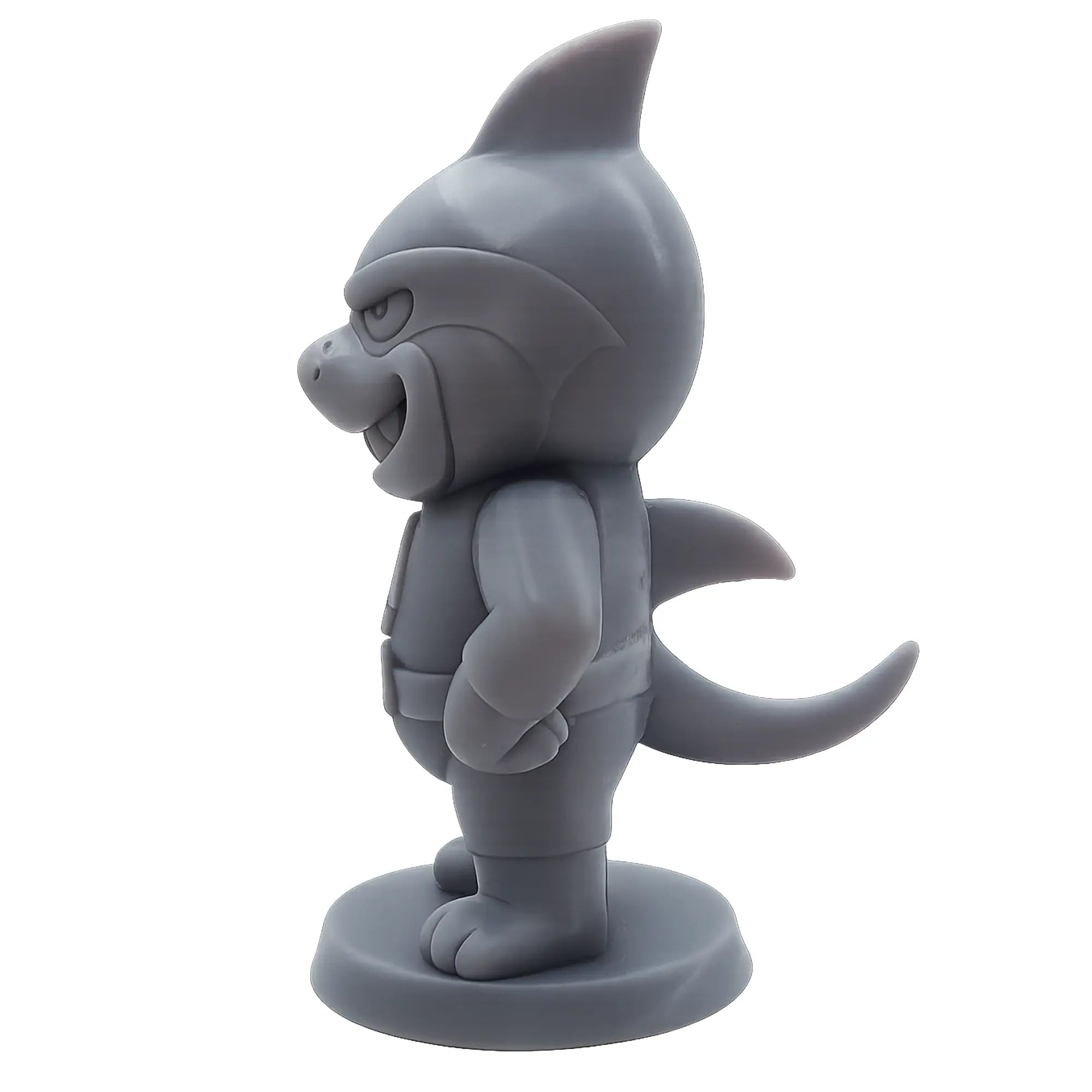 Abyshark–Figurine super-vilain des abysses | Impression 3D résine GeNik3D