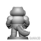 Cravok – Ligue Animal Crocodile - Fichiers STL imprimables