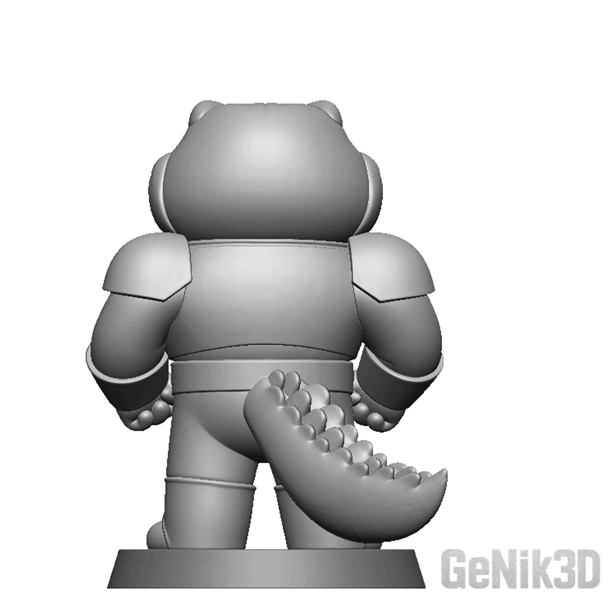 Cravok – Ligue Animal Crocodile - Fichiers STL imprimables