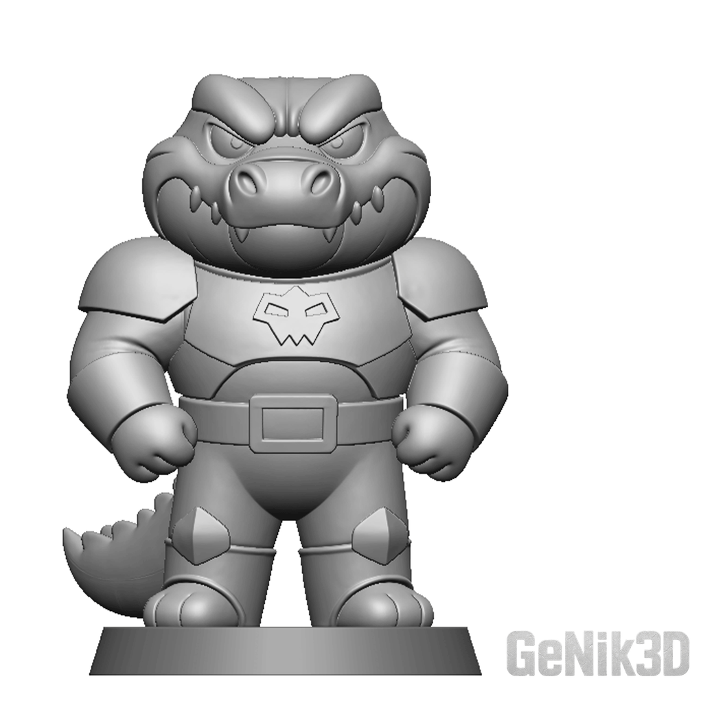 Cravok – Ligue Animal Crocodile - Fichiers STL imprimables