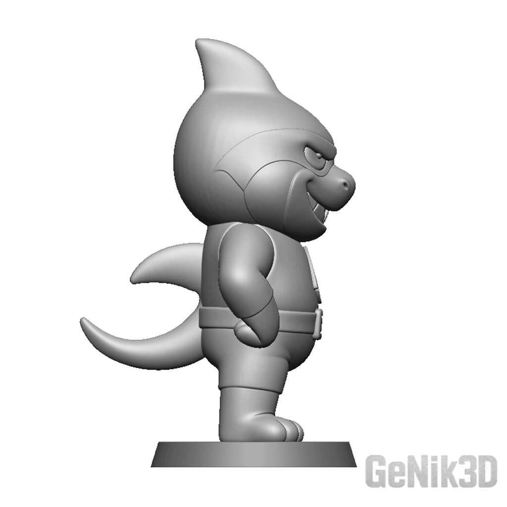 Abyshark – Ligue Animal Requin - Fichiers STL imprimables