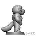 Cravok – Ligue Animal Crocodile - Fichiers STL imprimables
