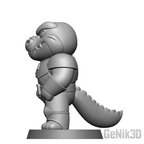 Cravok – Ligue Animal Crocodile - Fichiers STL imprimables