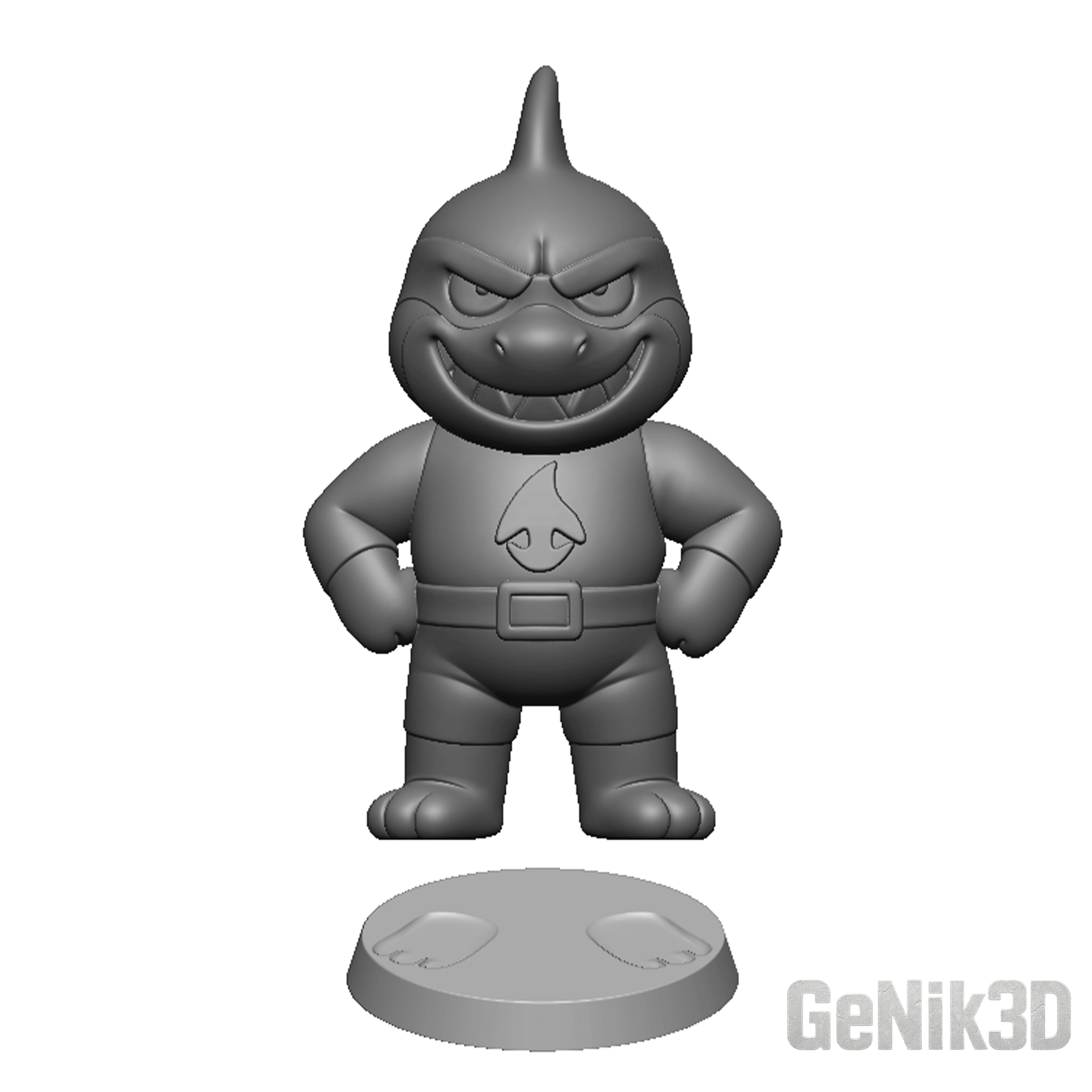 Abyshark – Ligue Animal Requin - Fichiers STL imprimables