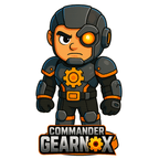 Commander Gearnox – Figurine Héro Androïde Ingénieur | Impression 3D résine