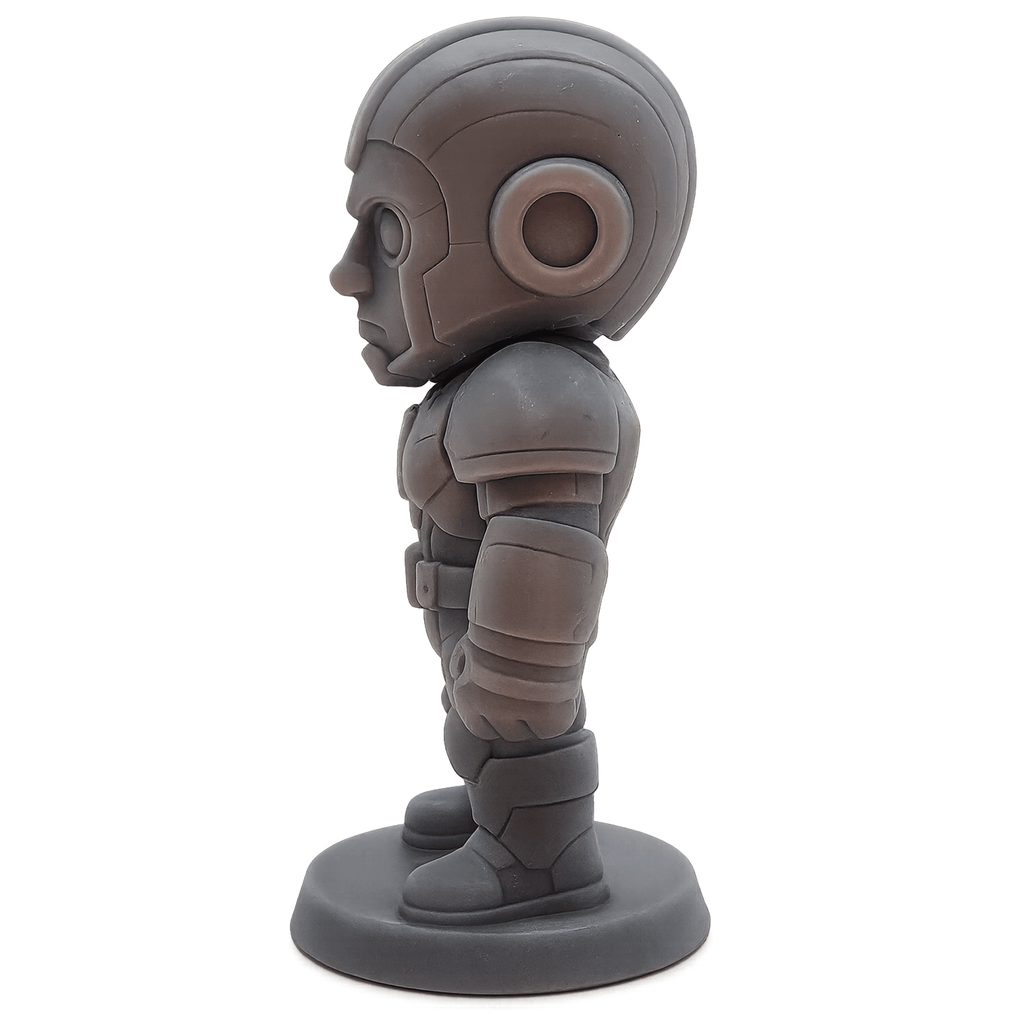 Commander Gearnox – Figurine Héro Androïde Ingénieur | Impression 3D résine