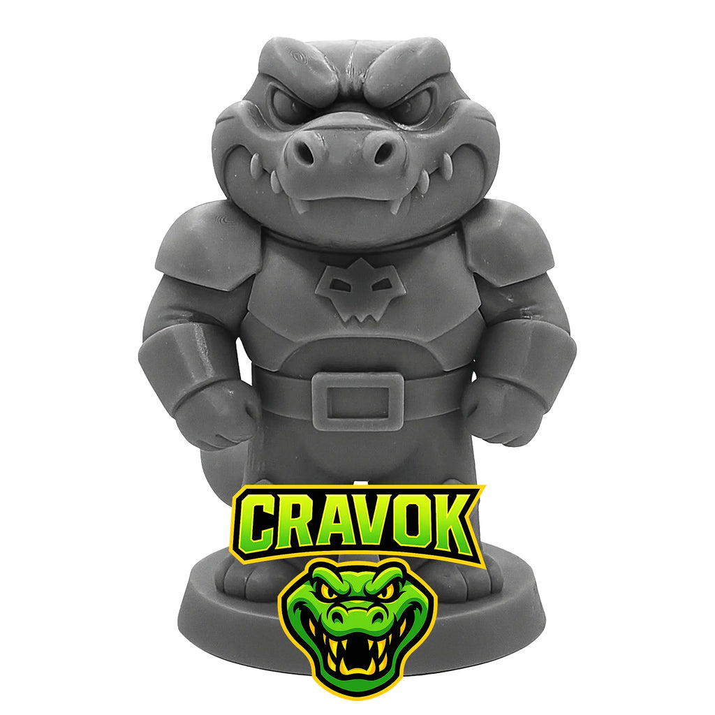 Cravok–Figurine super-vilain des Marais | Impression 3D résine GeNik3D