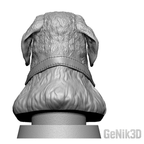 Buste de Saint-Bernard – Fichier STL pour impression 3D
