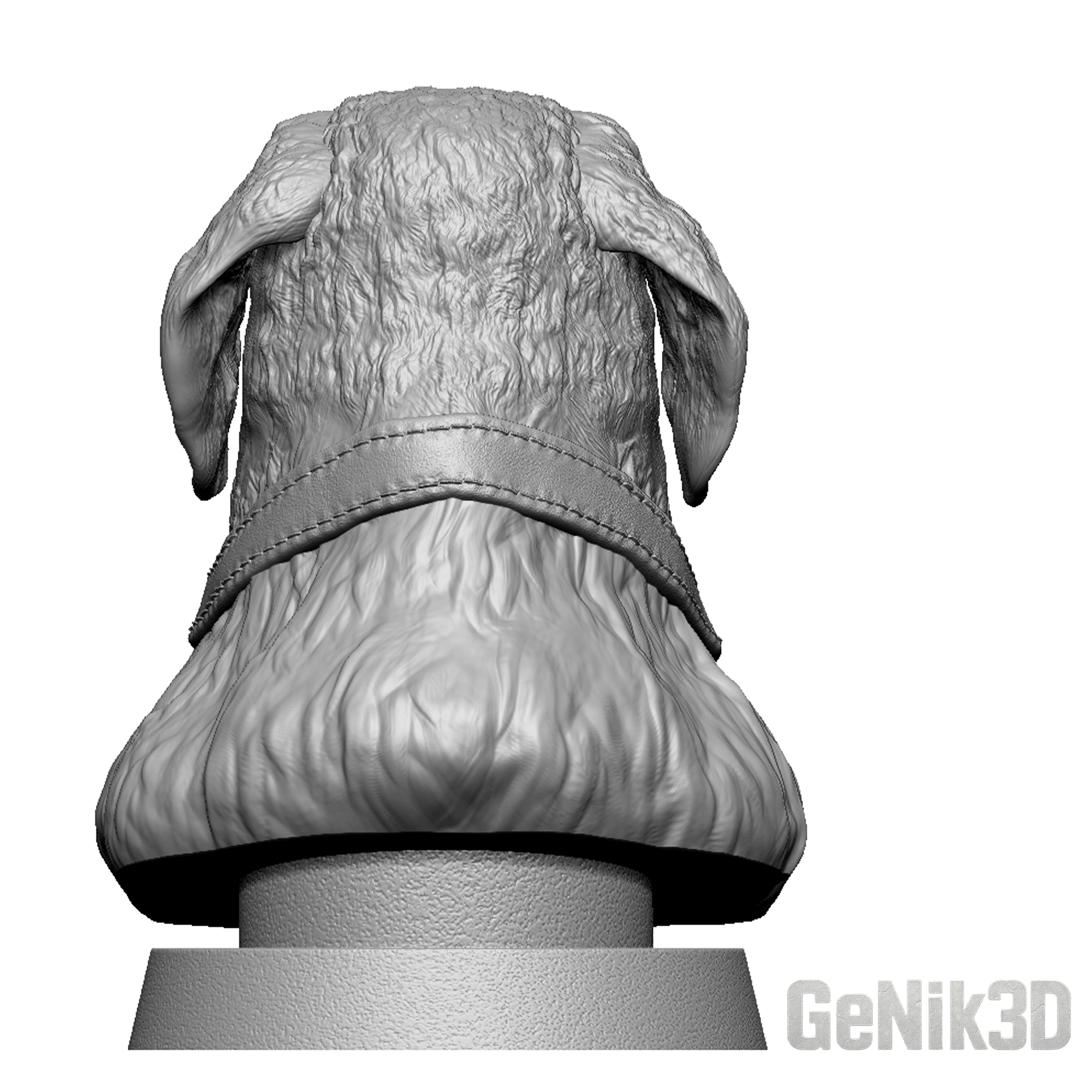Buste de Saint-Bernard – Fichier STL pour impression 3D