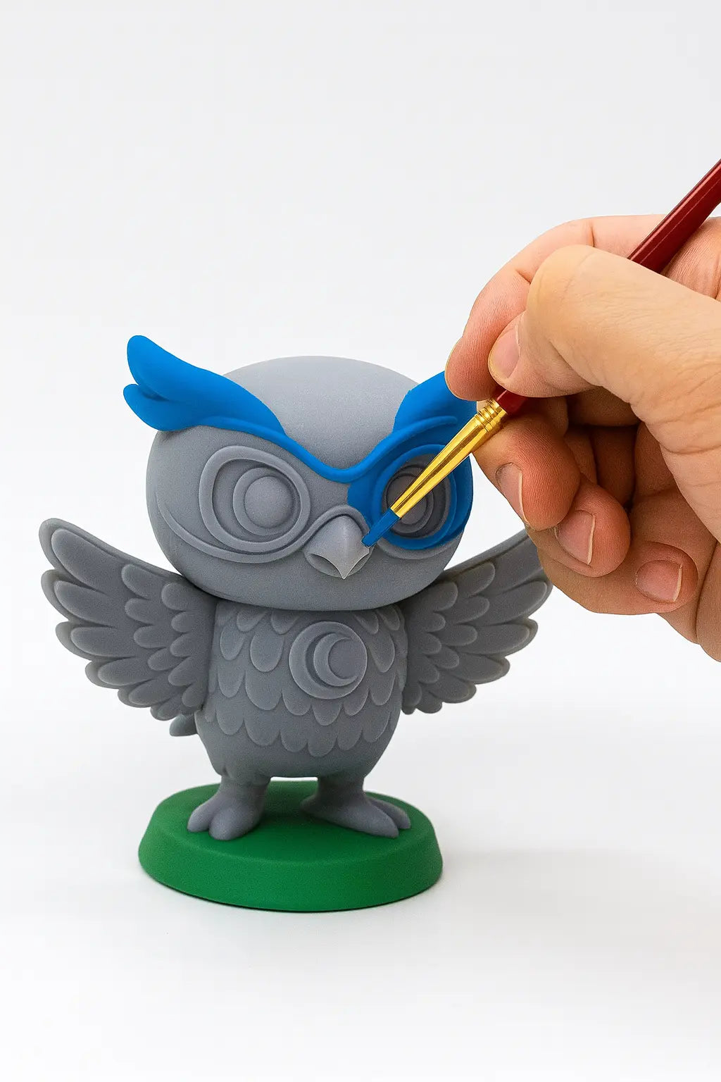 Hootara–Figurine super-hero de la nuit | Impression 3D résine GeNik3D