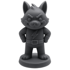 FoxBolt – Figurine super-héro électrique | Impression 3D résine