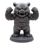 Givrok – Figurine super-vilain de glace | Impression 3D résine (brute ou peinte) GeNik3D