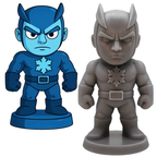 Glayzor – Figurine Méta-Humain du Froid | Impression 3D résine