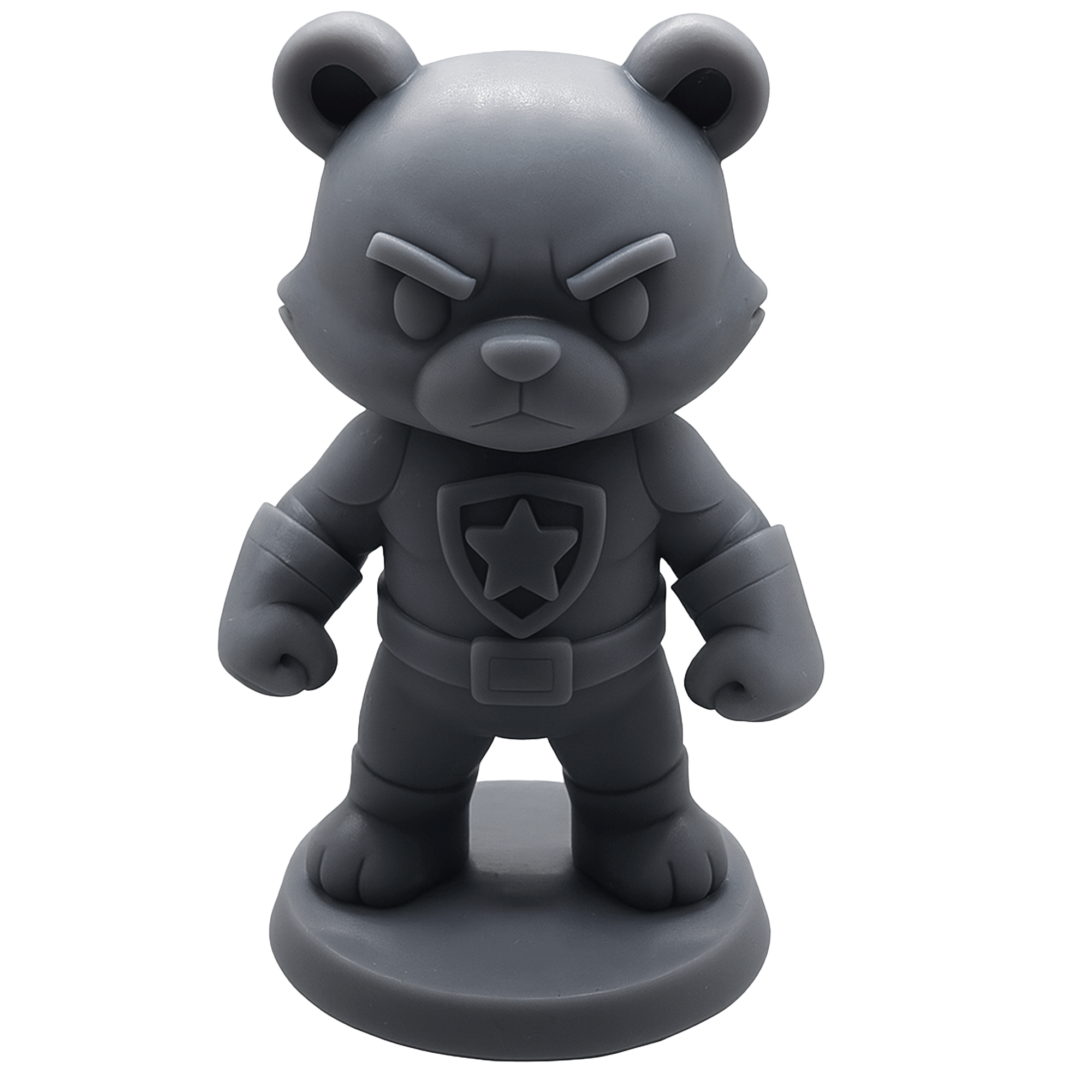 Grizzlaw – Figurine super-héro protecteur | Impression 3D résine