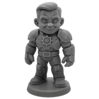 Helion X – Figurine héro solaire | Impression 3D résine