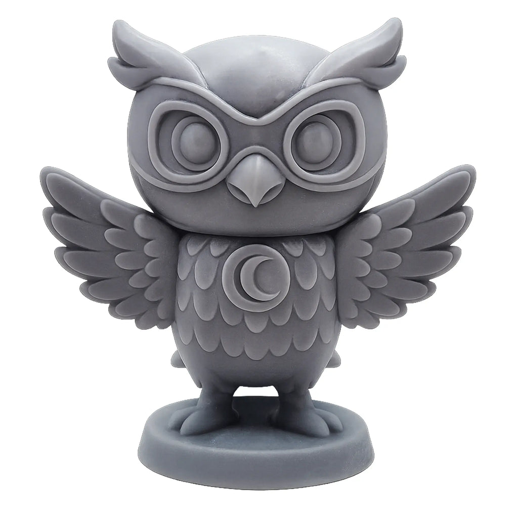 Hootara–Figurine super-hero de la nuit | Impression 3D résine GeNik3D