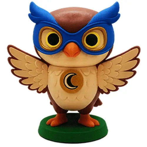 Hootara – Figurine super-hero de la nuit | Impression 3D résine (brute ou peinte) GeNik3D
