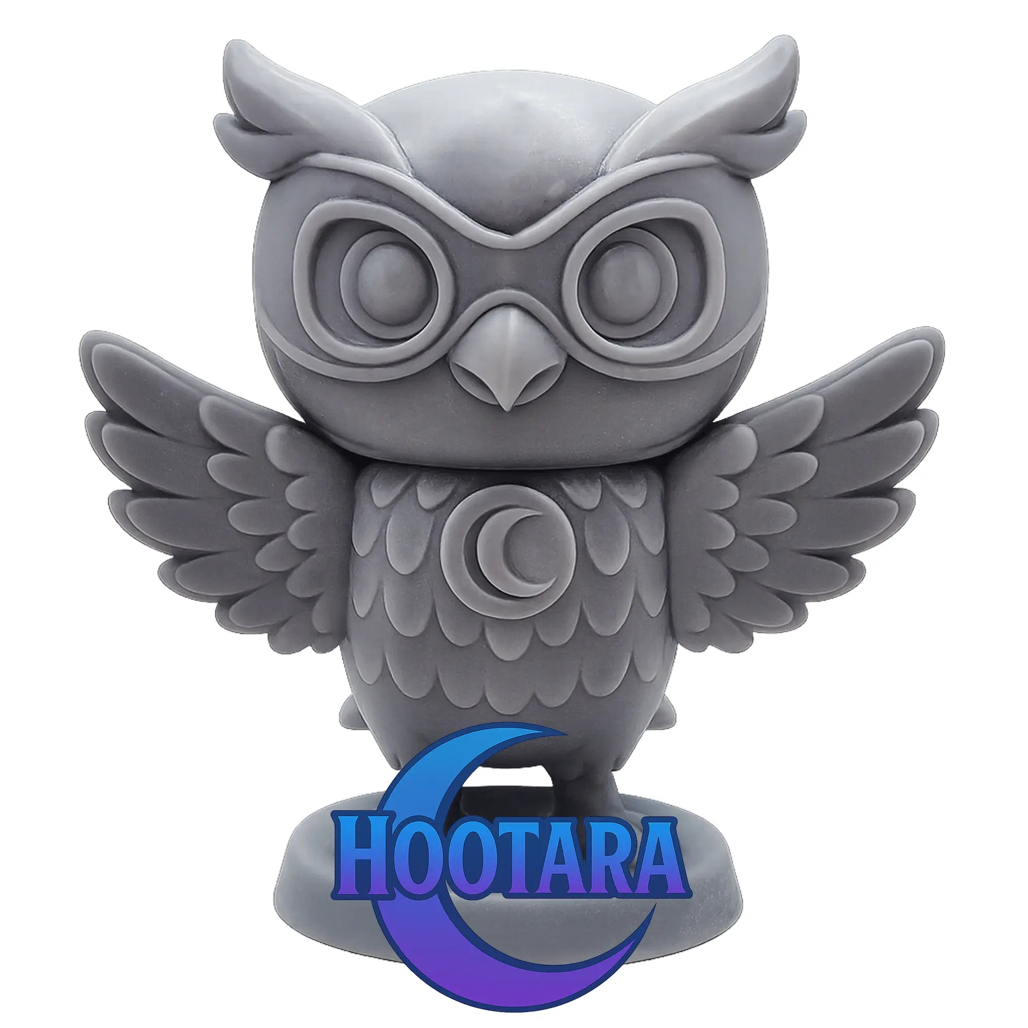 Hootara–Figurine super-hero de la nuit | Impression 3D résine GeNik3D