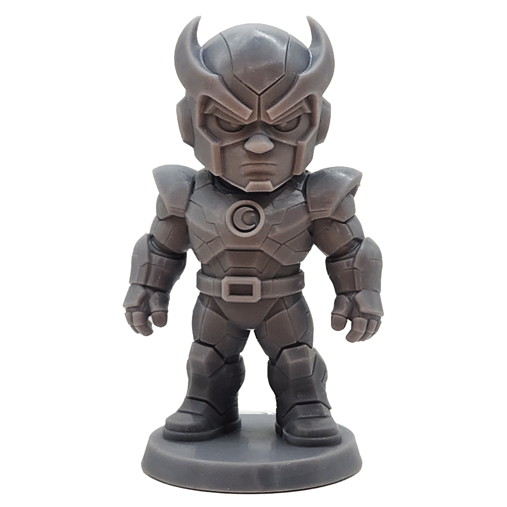 Iron Night – Figurine Vilain Lunaire | Impression 3D résine