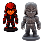 Kaensho – Figurine super-héro Samouraï Ronin | Impression 3D résine