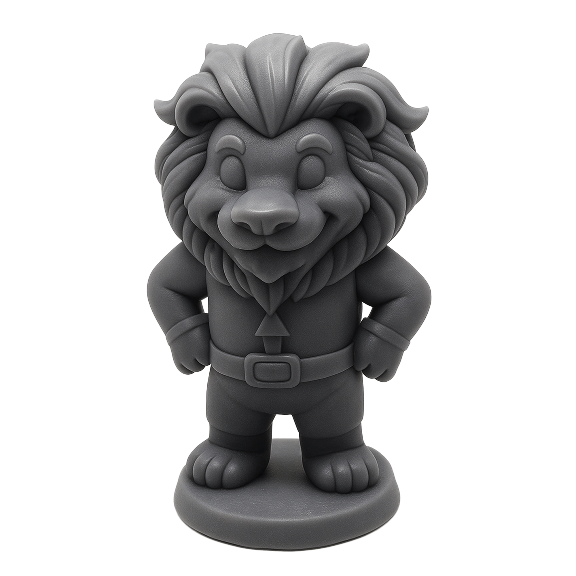 Lionor – Figurine super-héro de la savane | Impression 3D résine
