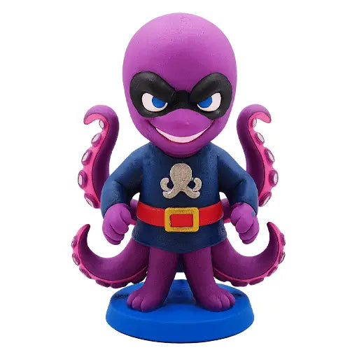 Octorok – Figurine super-vilain des profondeurs | Impression 3D résine (brute ou peinte) GeNik3D