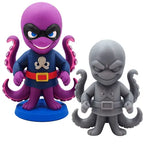 Octorok – Figurine super-vilain des profondeurs | Impression 3D résine (brute ou peinte) GeNik3D