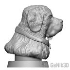 Buste de Saint-Bernard – Fichier STL pour impression 3D