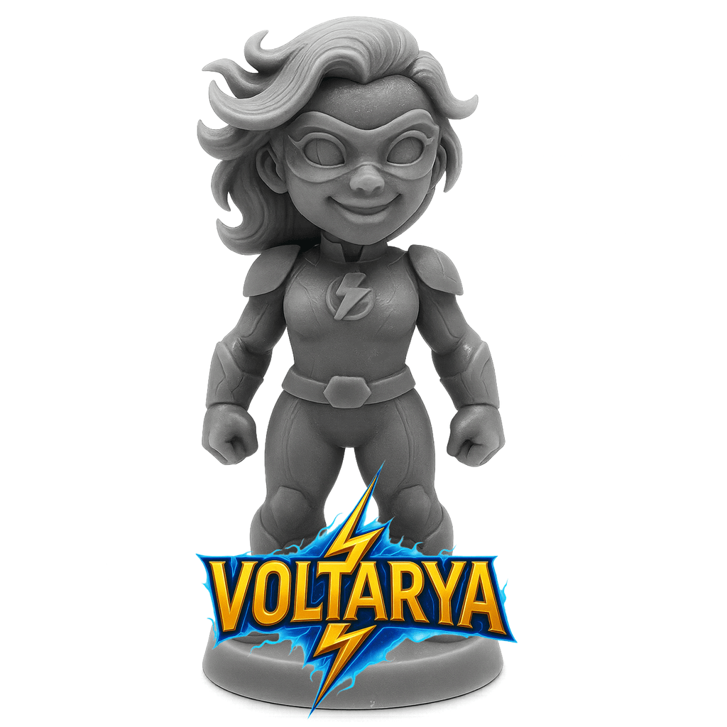 Voltarya — Maîtresse de la Foudre | Impression 3D résine