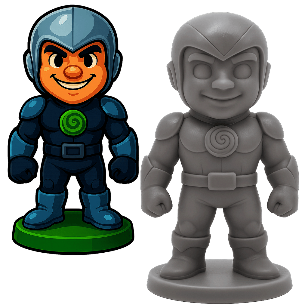 Vorlis – Figurine Vilain Cosmique | Impression 3D résine