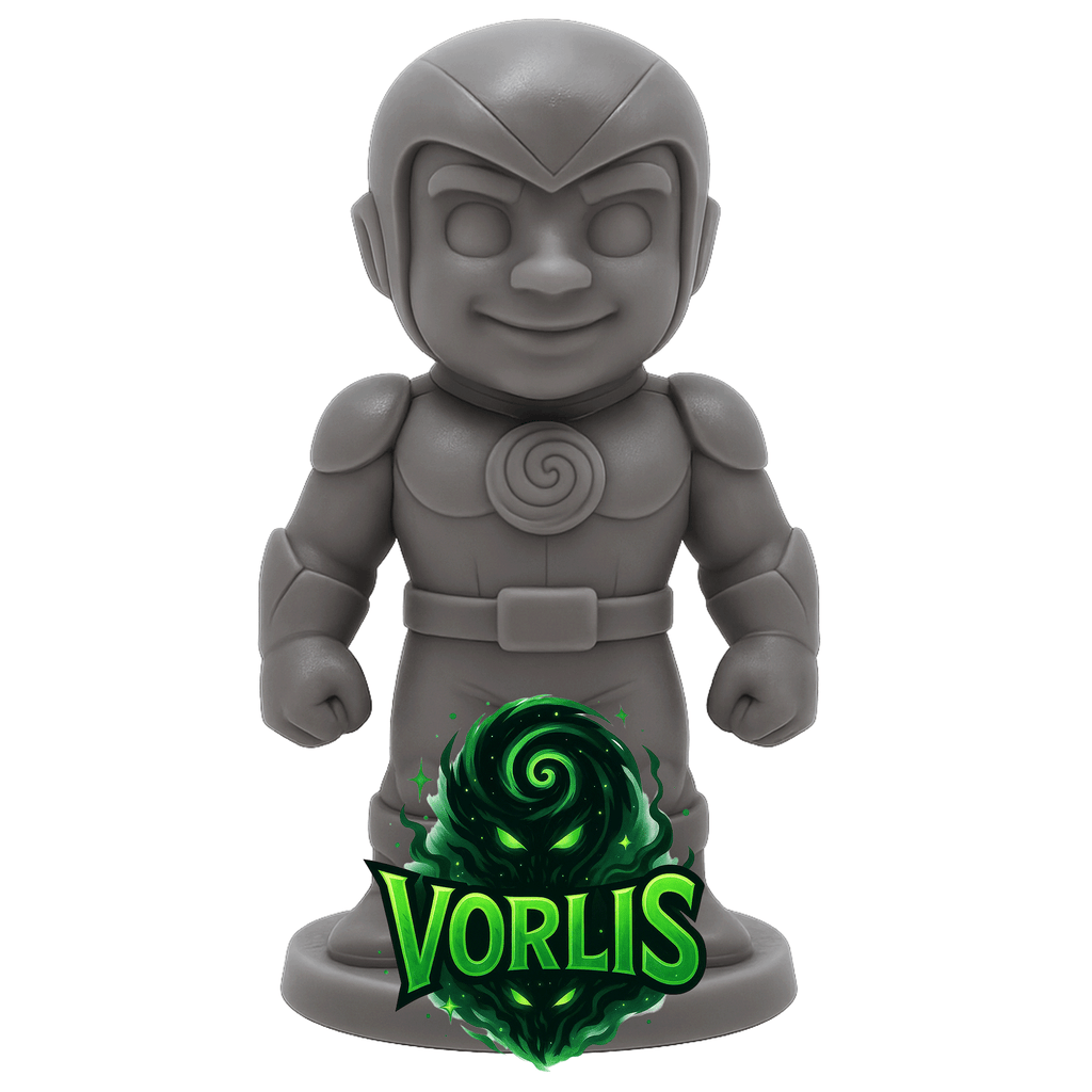 Vorlis – Figurine Vilain Cosmique | Impression 3D résine